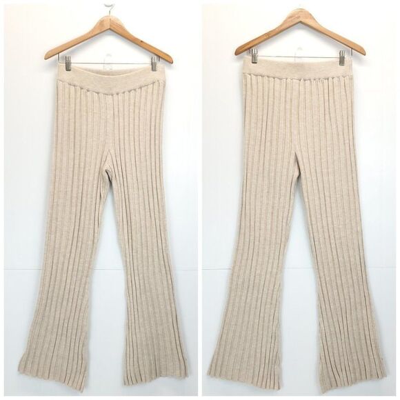 Anine Bing 100% Wool Ribbed Val Pants Size Medium - Picture 9 of 14